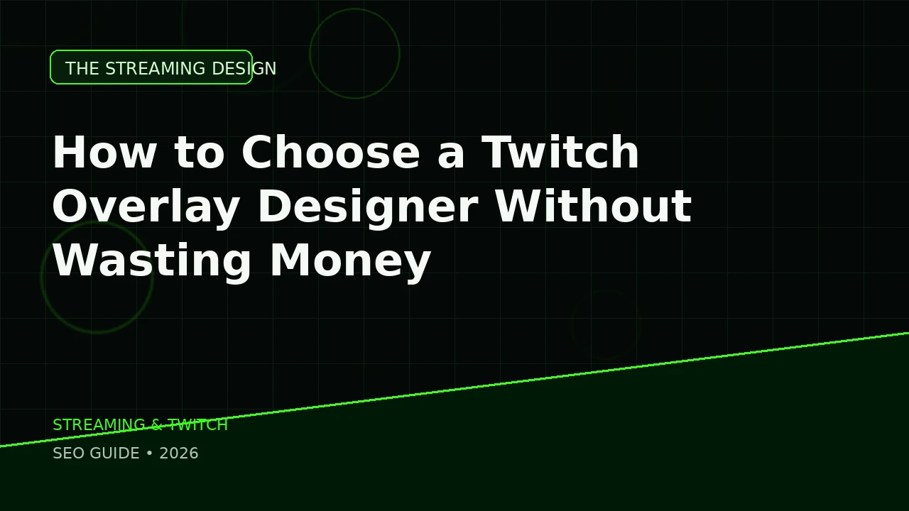 Choose An Overlay Designer featured image for The Streaming Design blog
